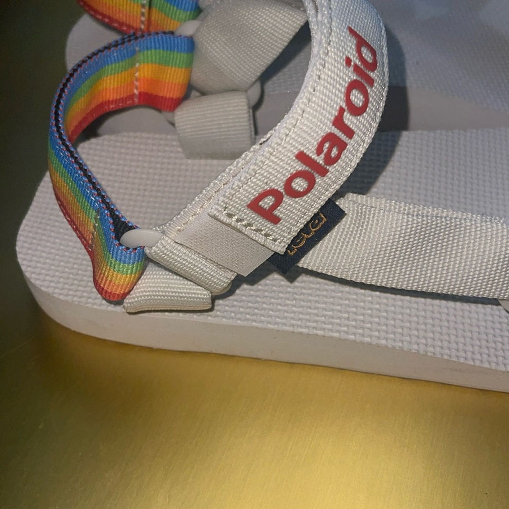 Teva Polaroid rainbow print sandal - Picture 9 of 12